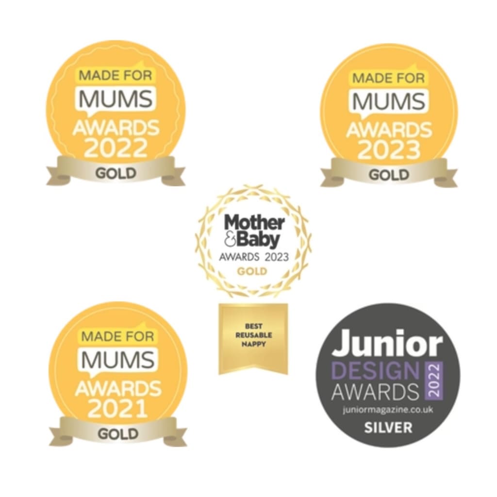 Proud winners of nappy awards
