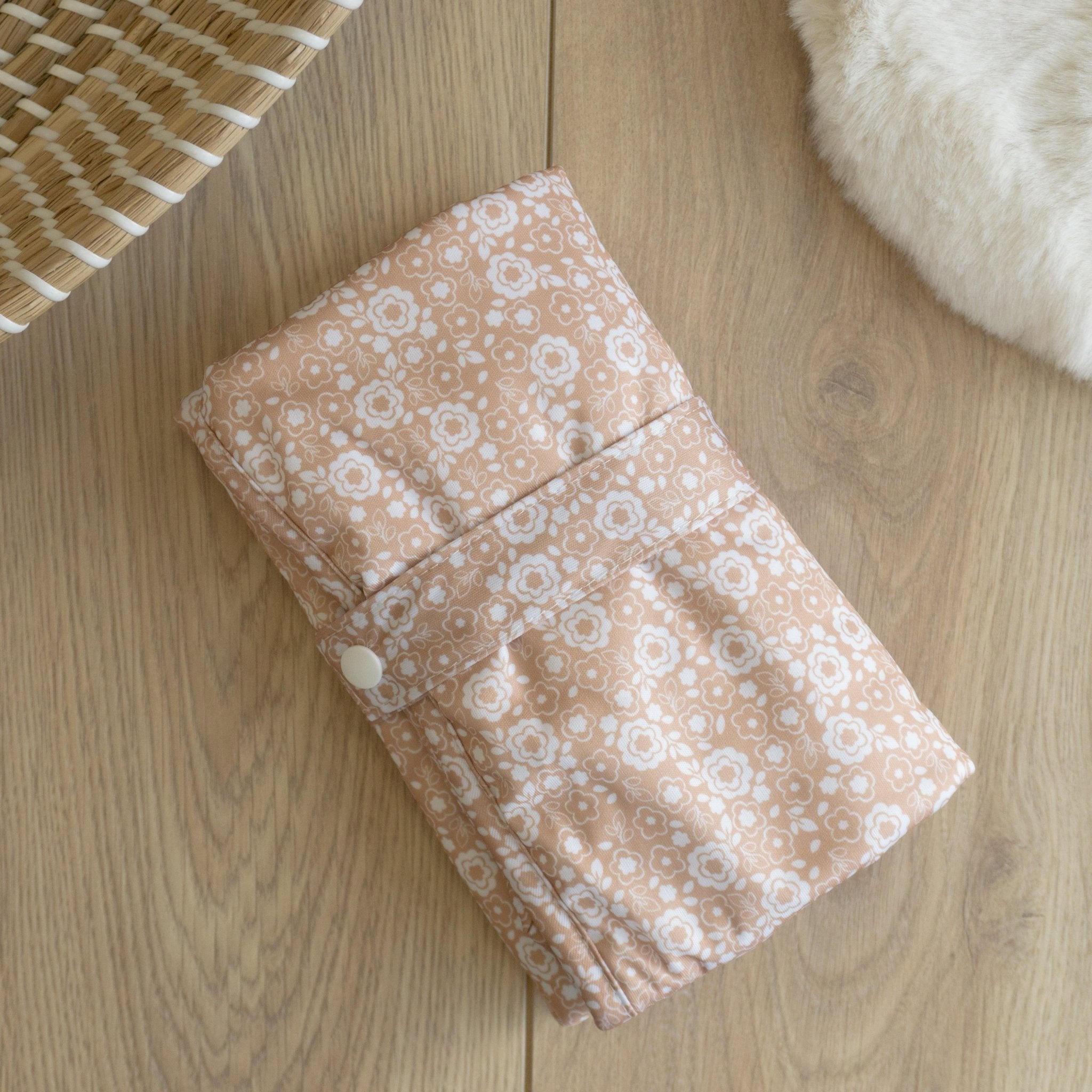 Baby Travel Changing Mats - Bloom - Modern Cloth Nappies