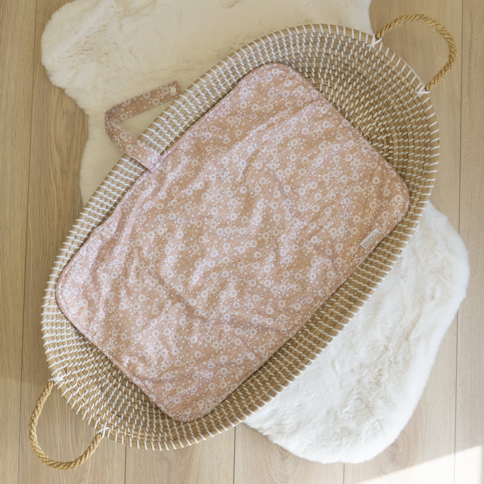 Baby Travel Changing Mats - Bloom - Modern Cloth Nappies