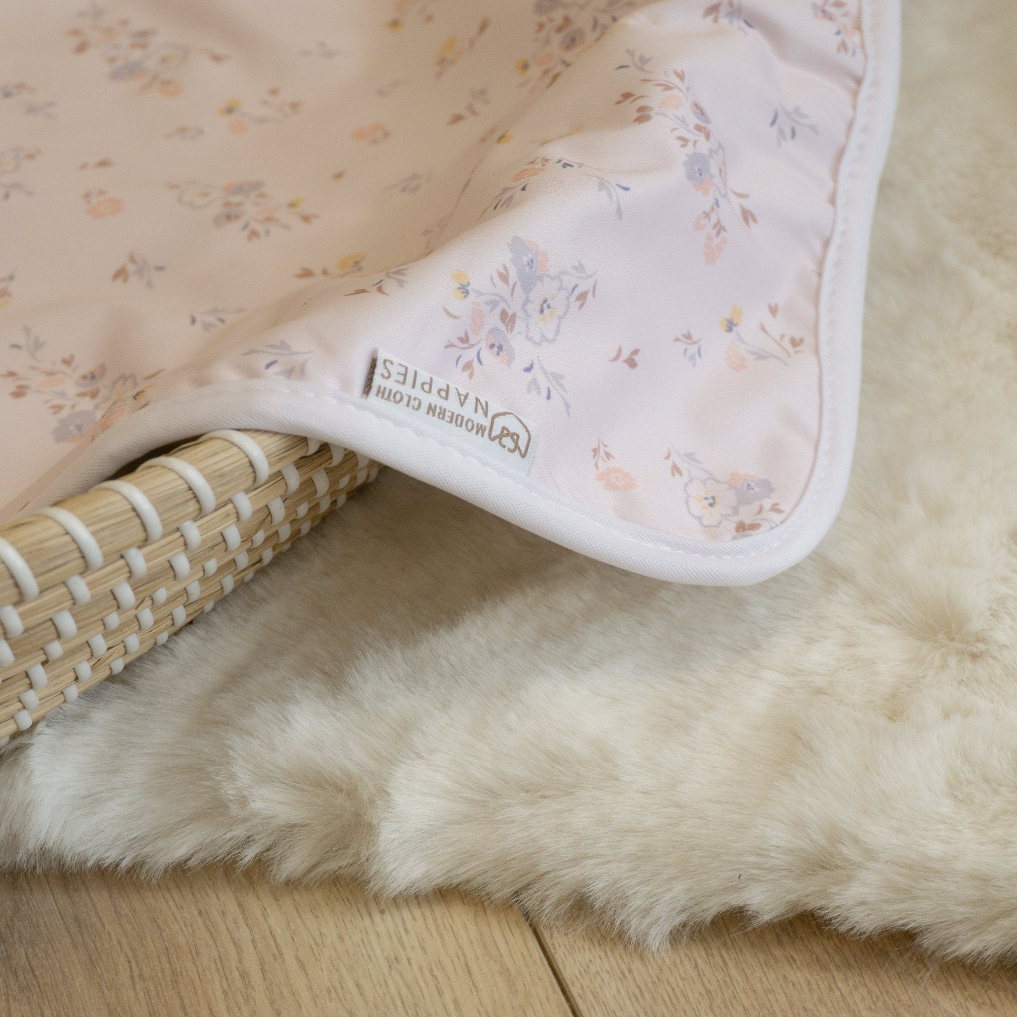 Baby Travel Changing Mats - Darling Buds - Modern Cloth Nappies