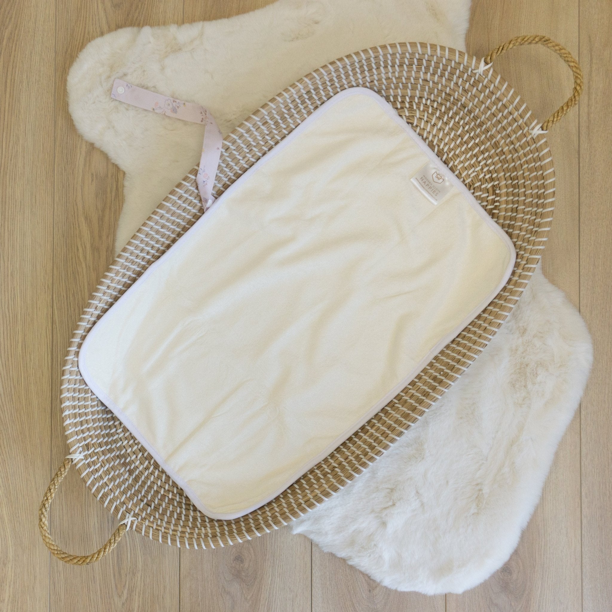 Baby Travel Changing Mats - Darling Buds - Modern Cloth Nappies