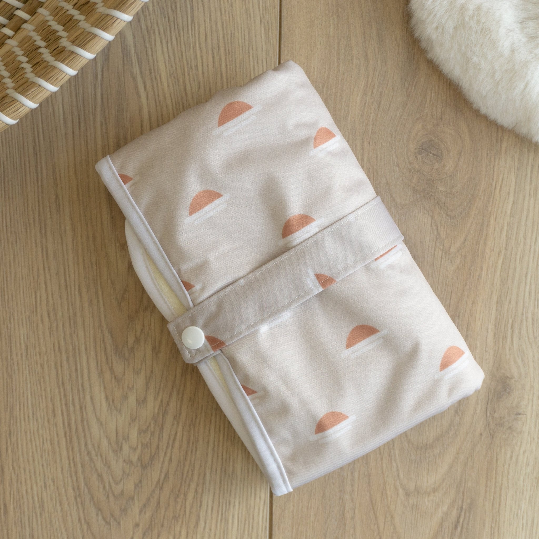 Baby Travel Changing Mats - Golden Hour - Modern Cloth Nappies