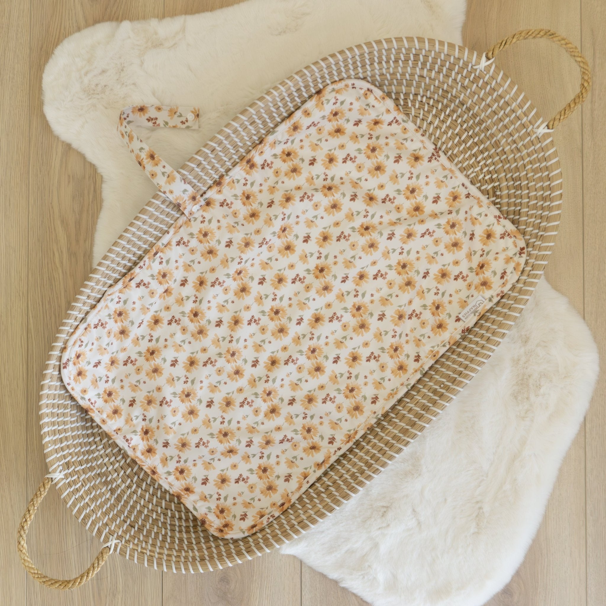 Baby Travel Changing Mats - Meadow - Modern Cloth Nappies