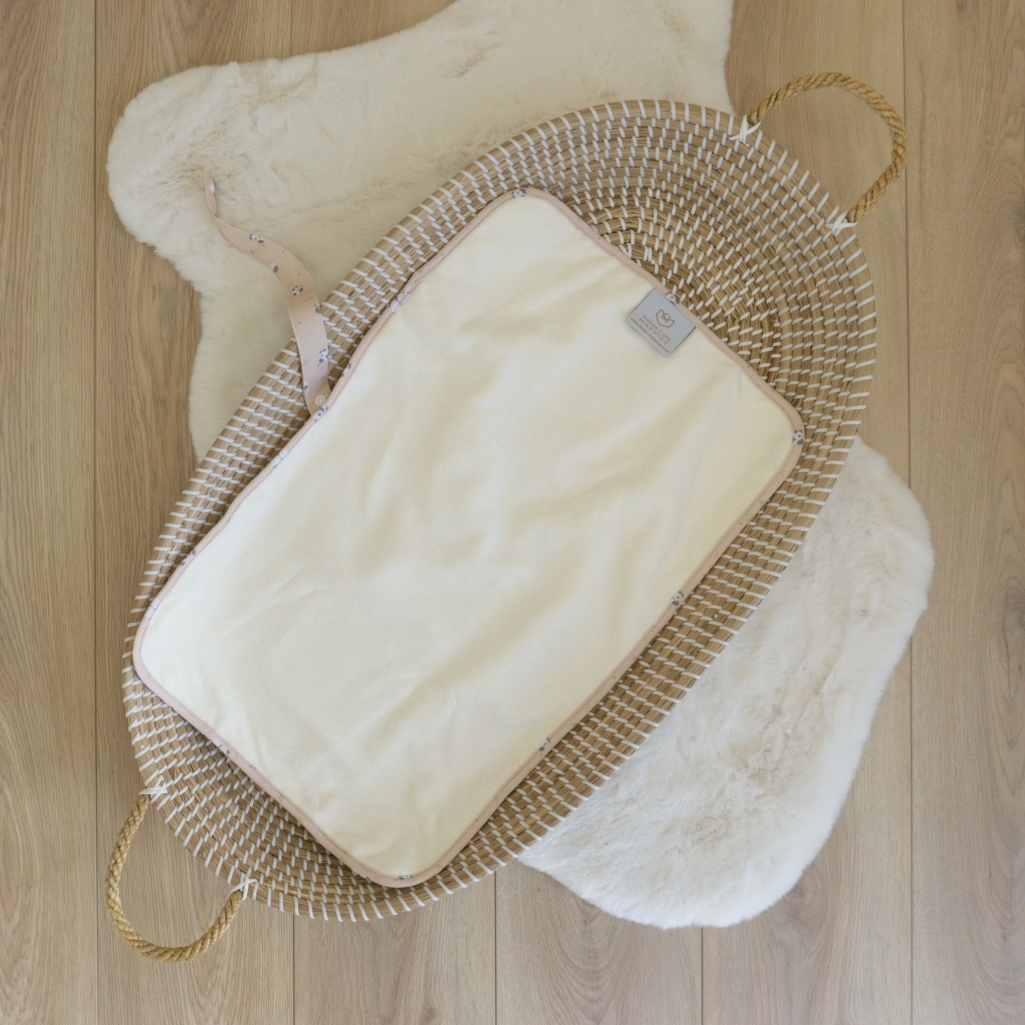 Baby Travel Changing Mats - Pandas - Modern Cloth Nappies