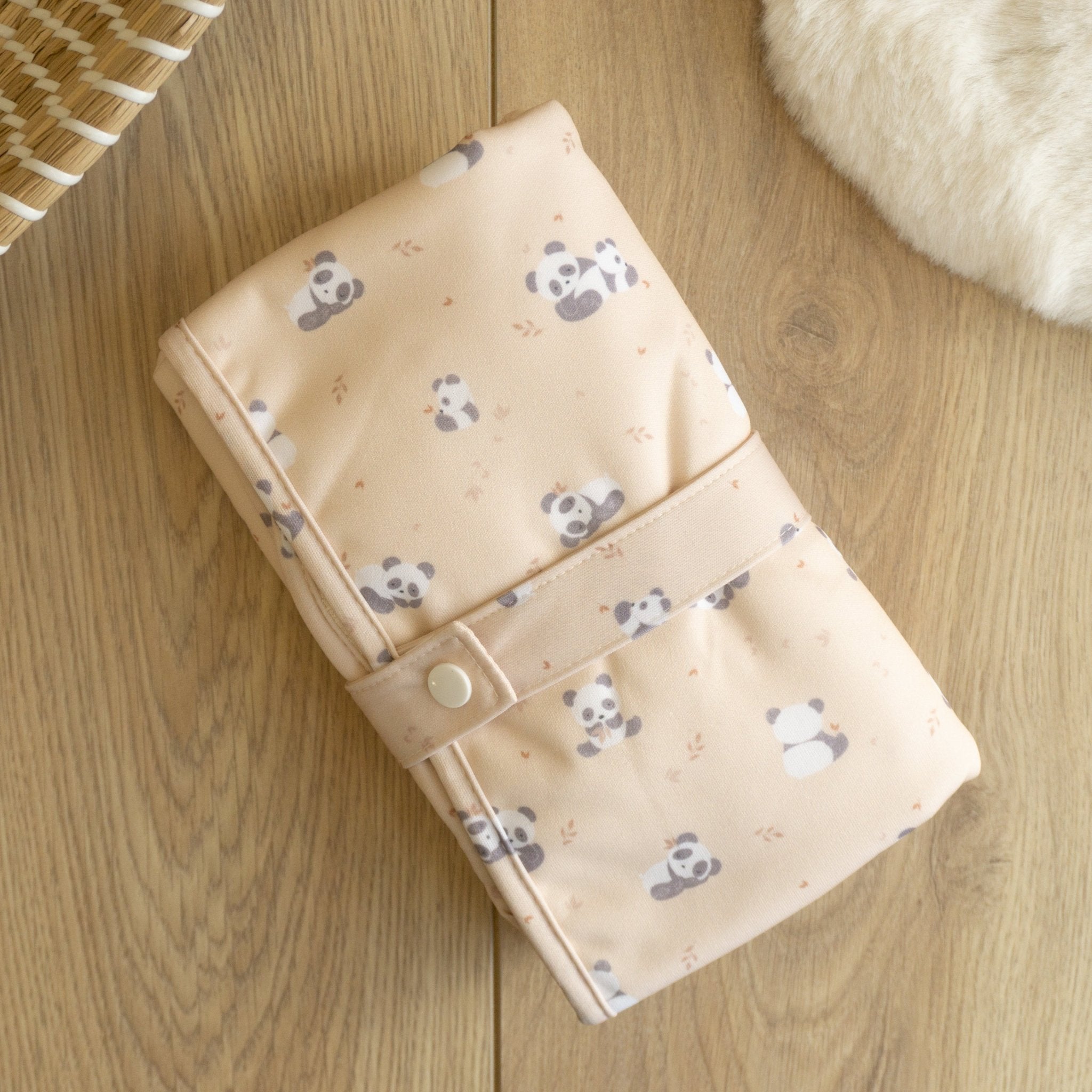 Baby Travel Changing Mats - Pandas - Modern Cloth Nappies