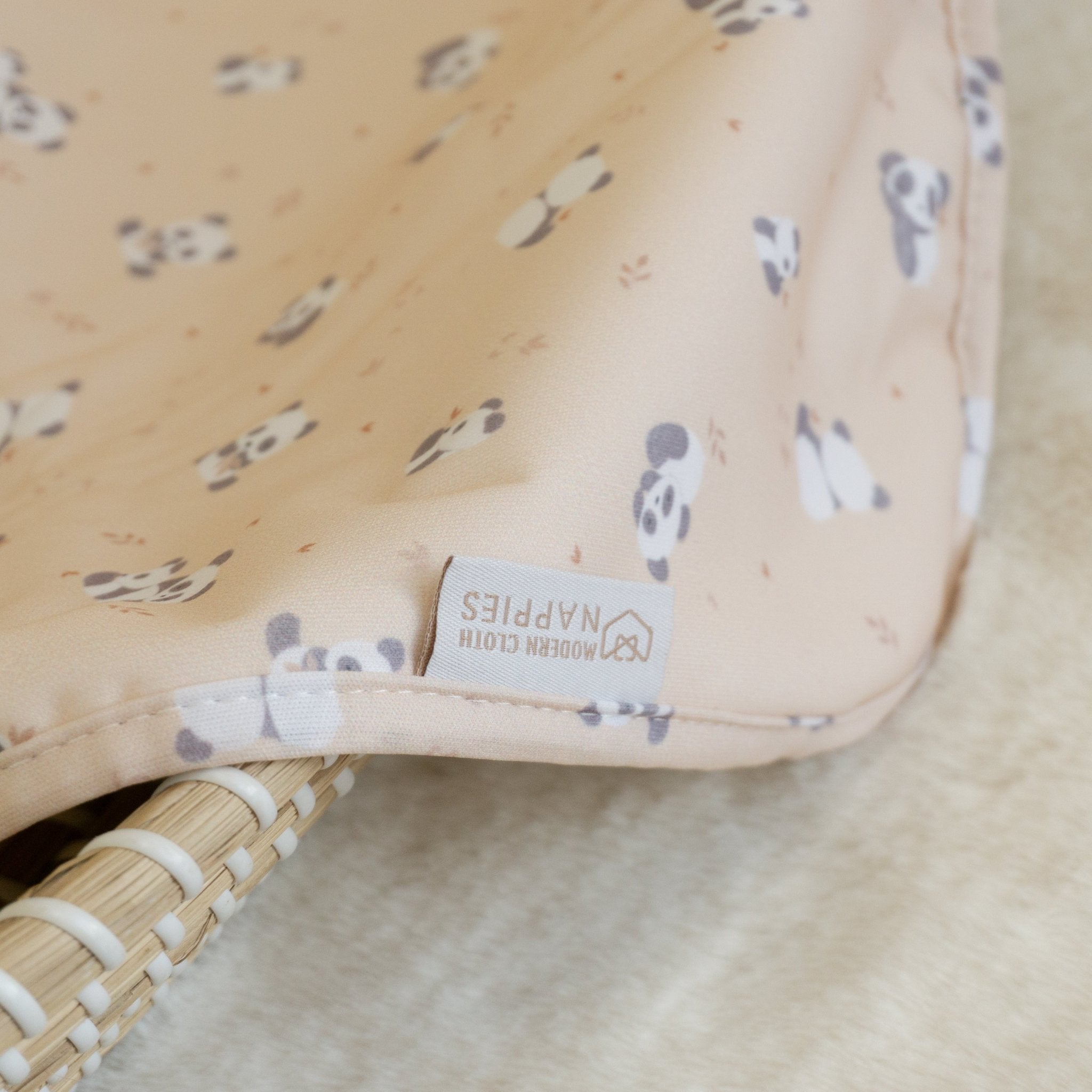 Baby Travel Changing Mats - Pandas - Modern Cloth Nappies