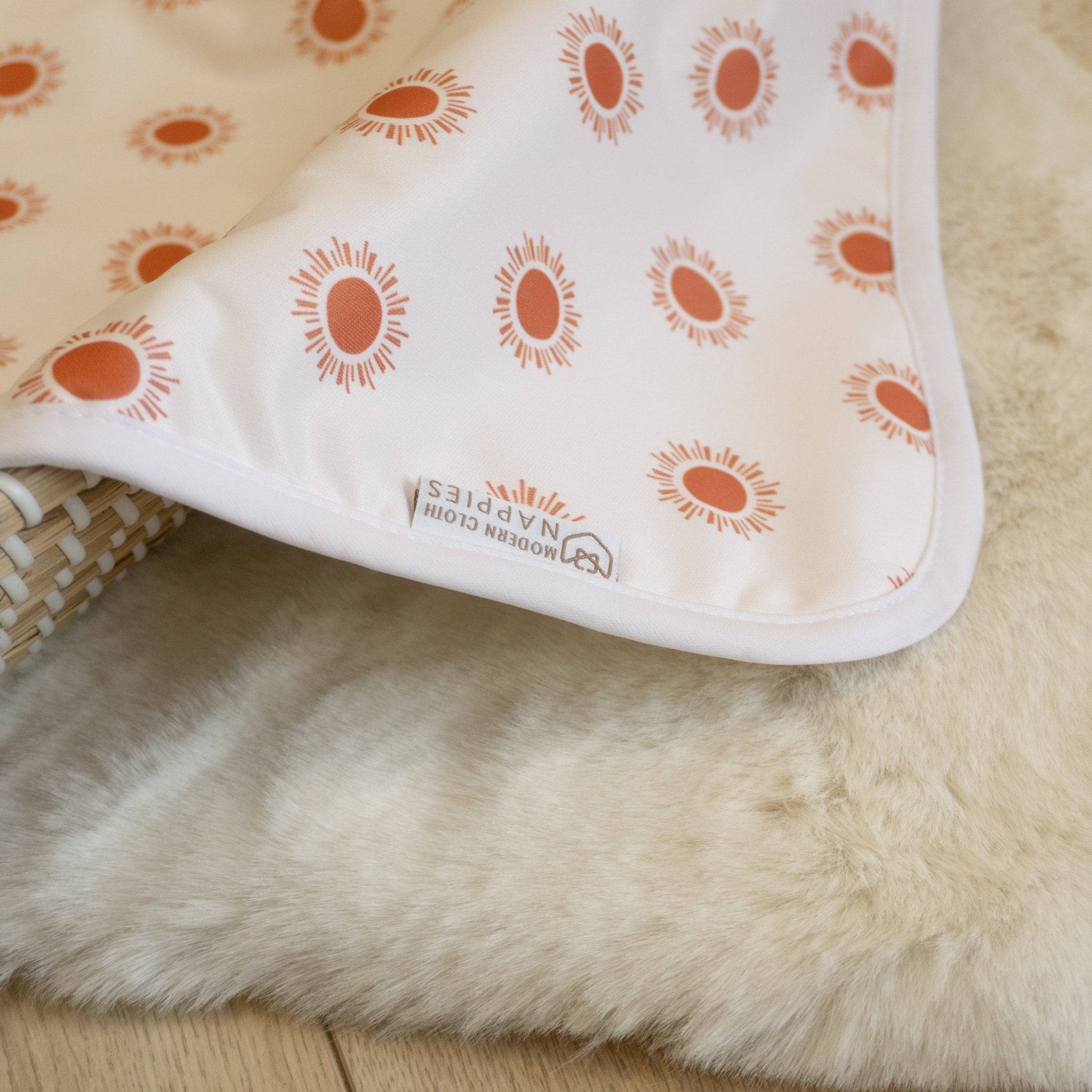 Baby Travel Changing Mats - Soleil - Modern Cloth Nappies