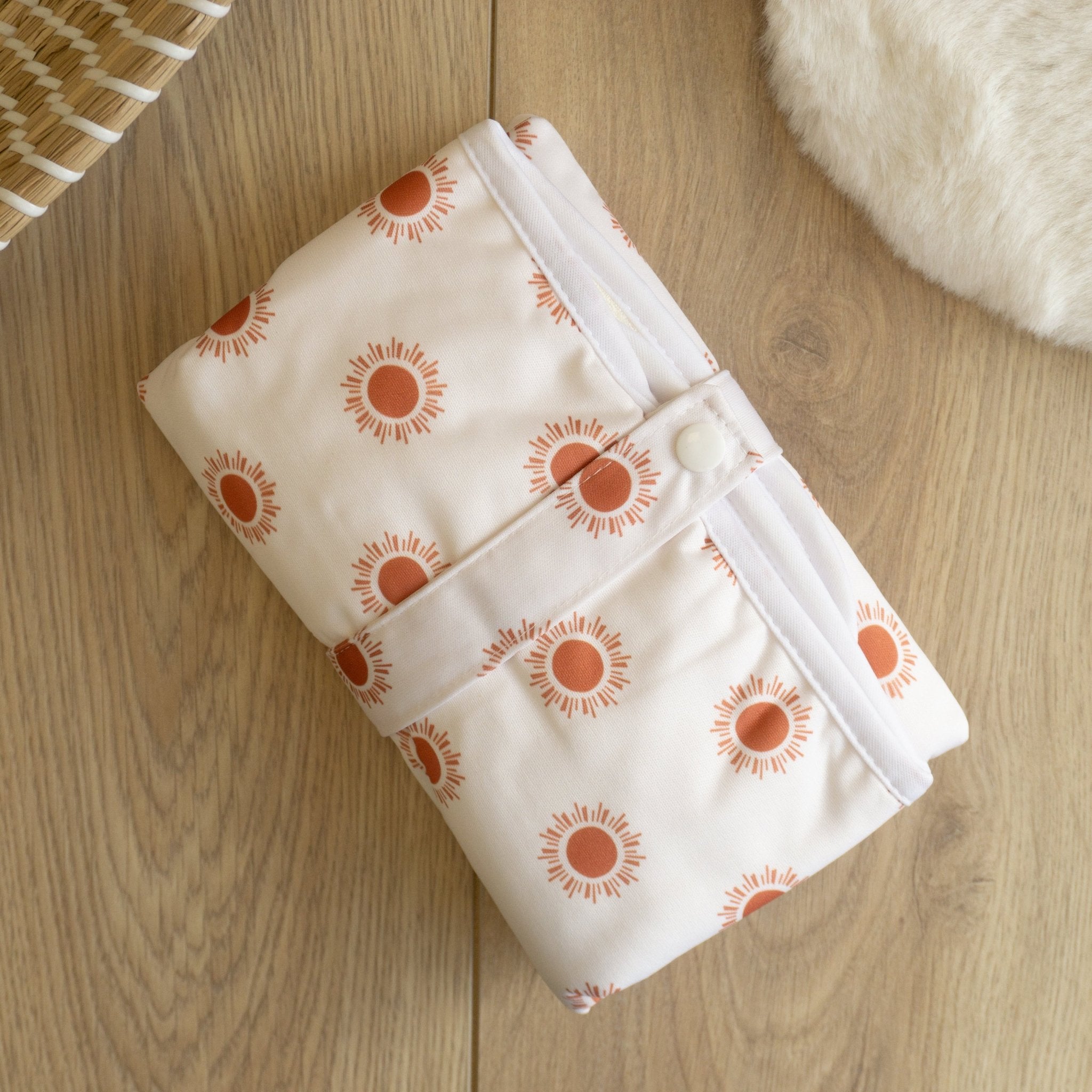 Baby Travel Changing Mats - Soleil - Modern Cloth Nappies