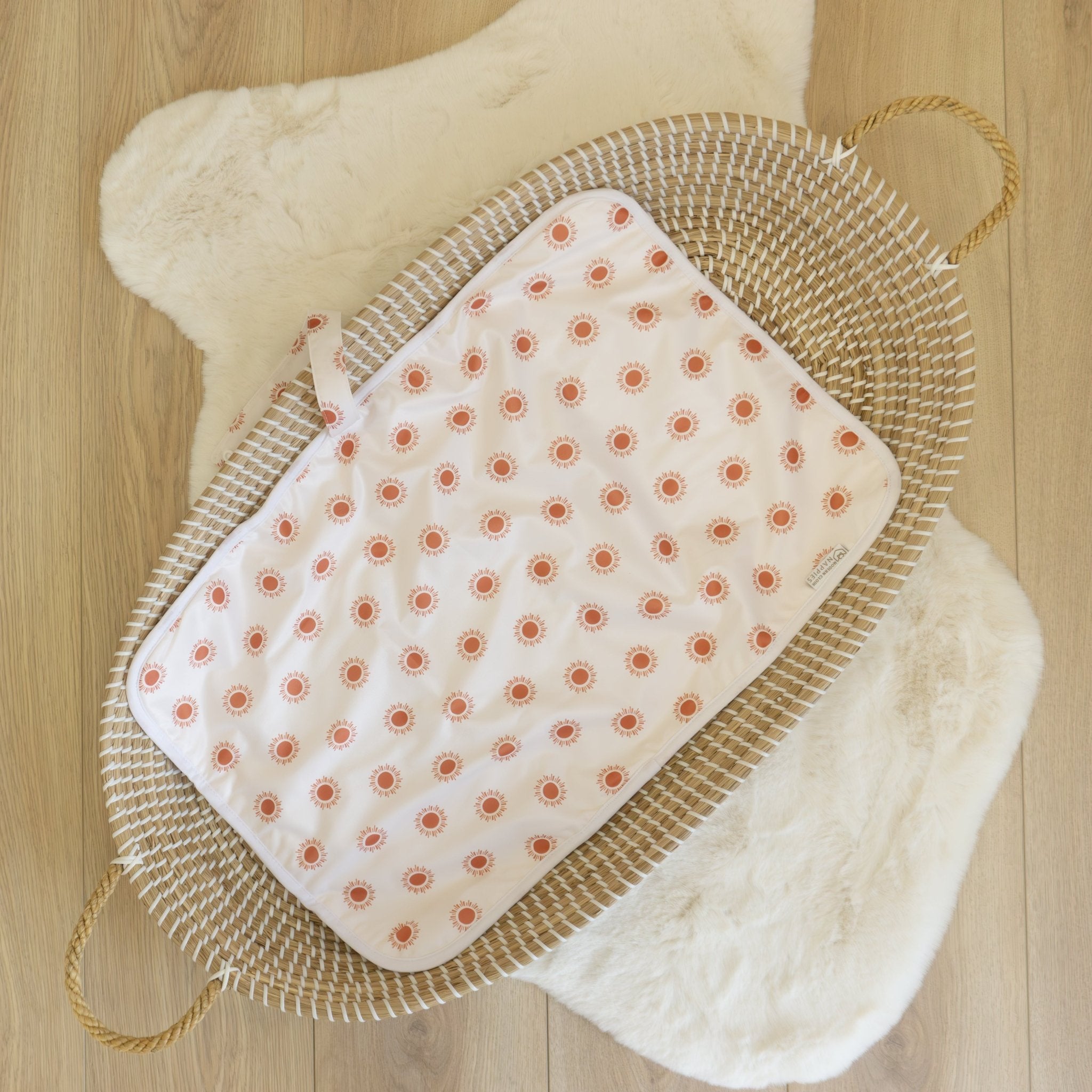 Baby Travel Changing Mats - Soleil - Modern Cloth Nappies