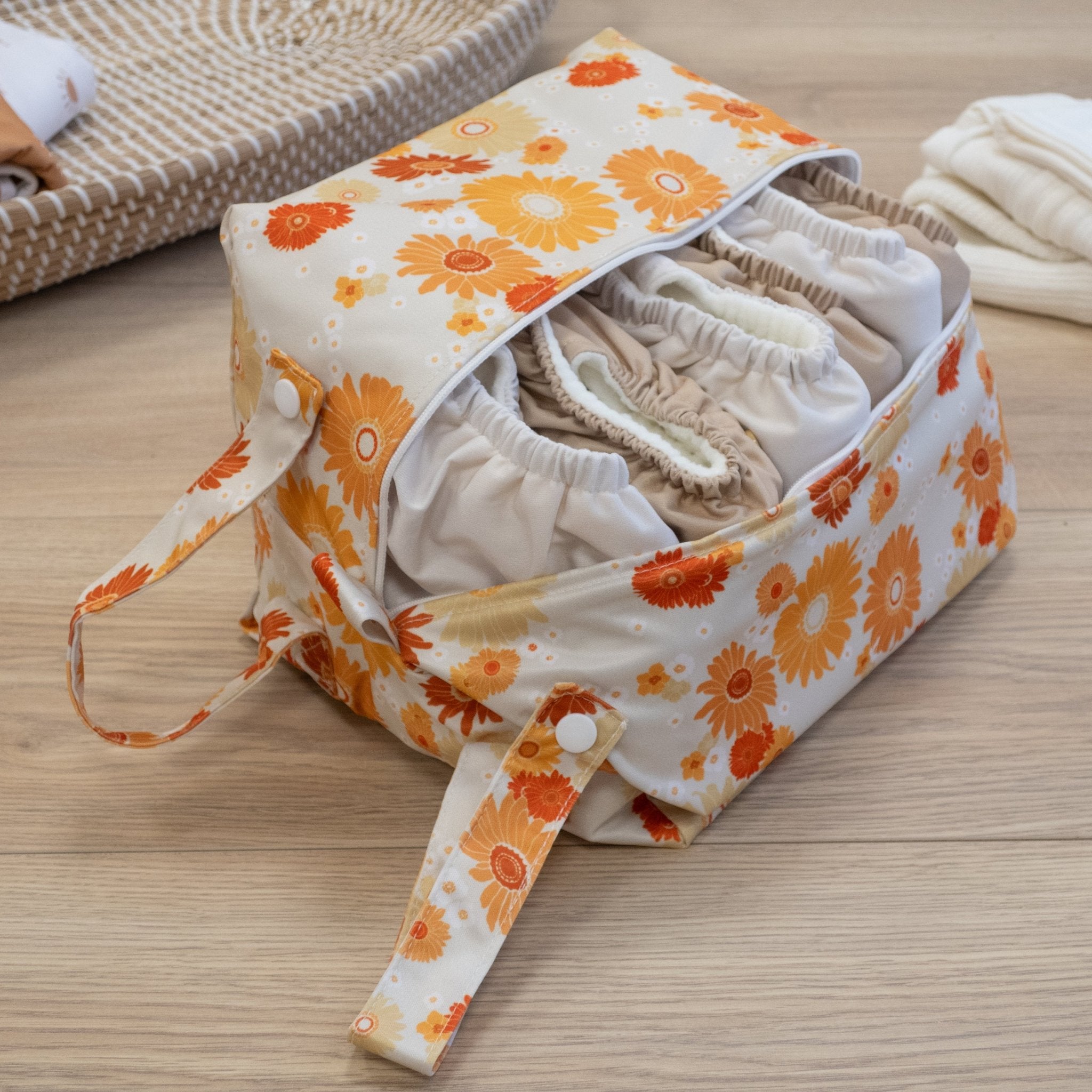 Cloth Nappy Pod - Flower Child - Modern Cloth Nappies