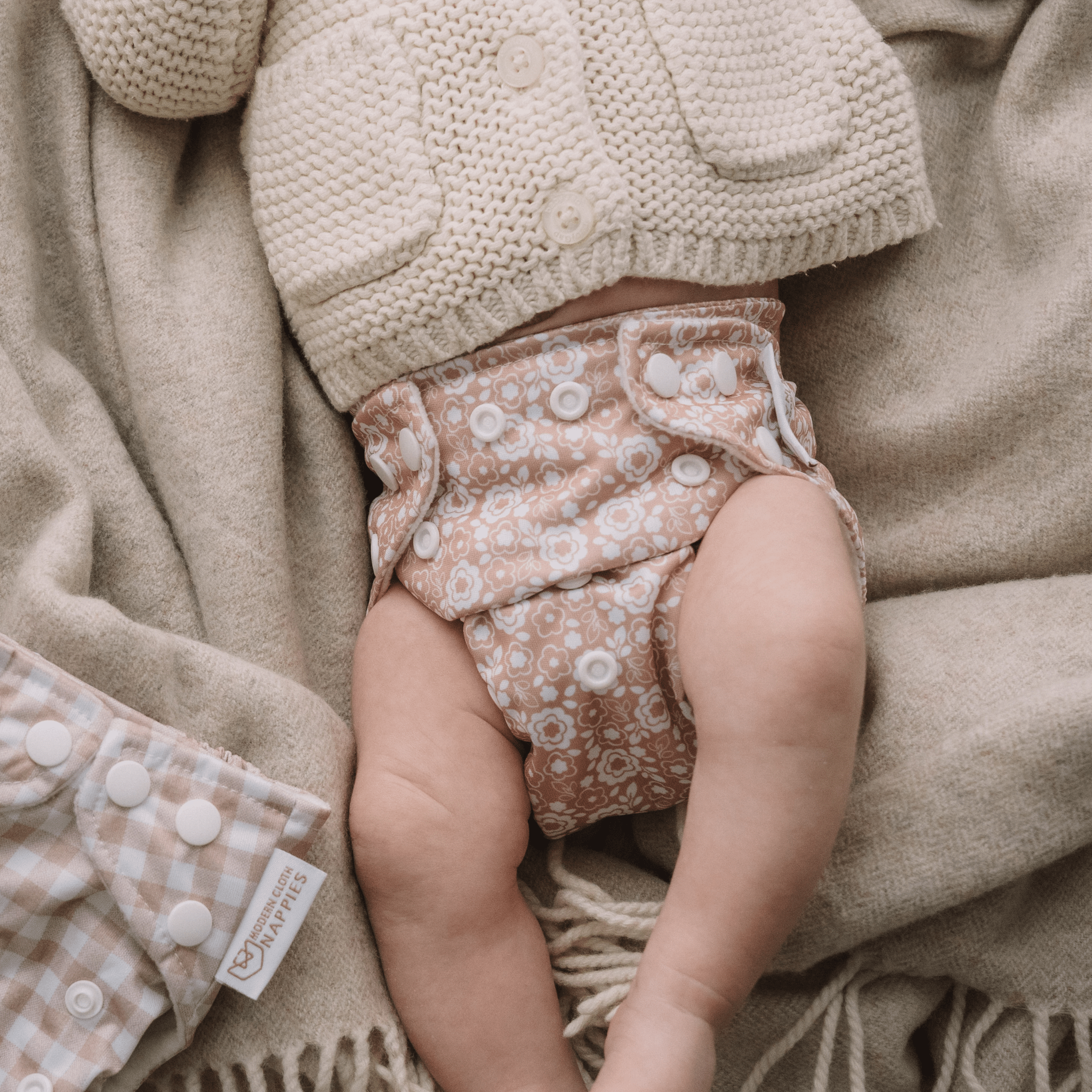 One Size All - In - One Reusable Cloth Nappy - Bloom - Modern Cloth Nappies