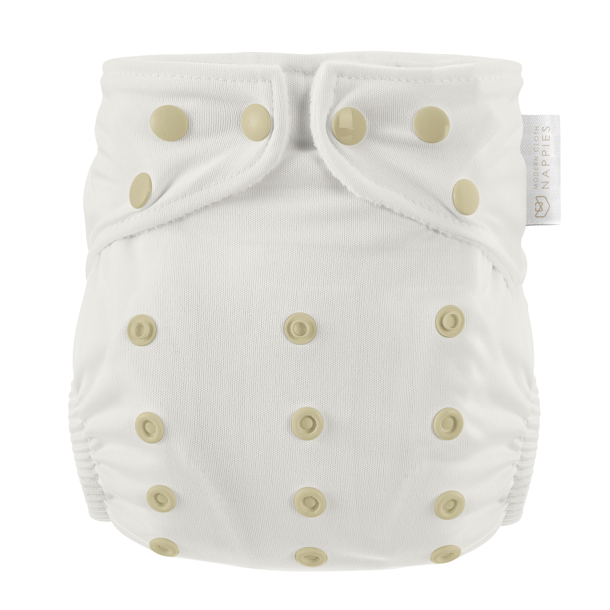 One Size All - In - One Reusable Cloth Nappy - Coconut Milk - Modern Cloth Nappies
