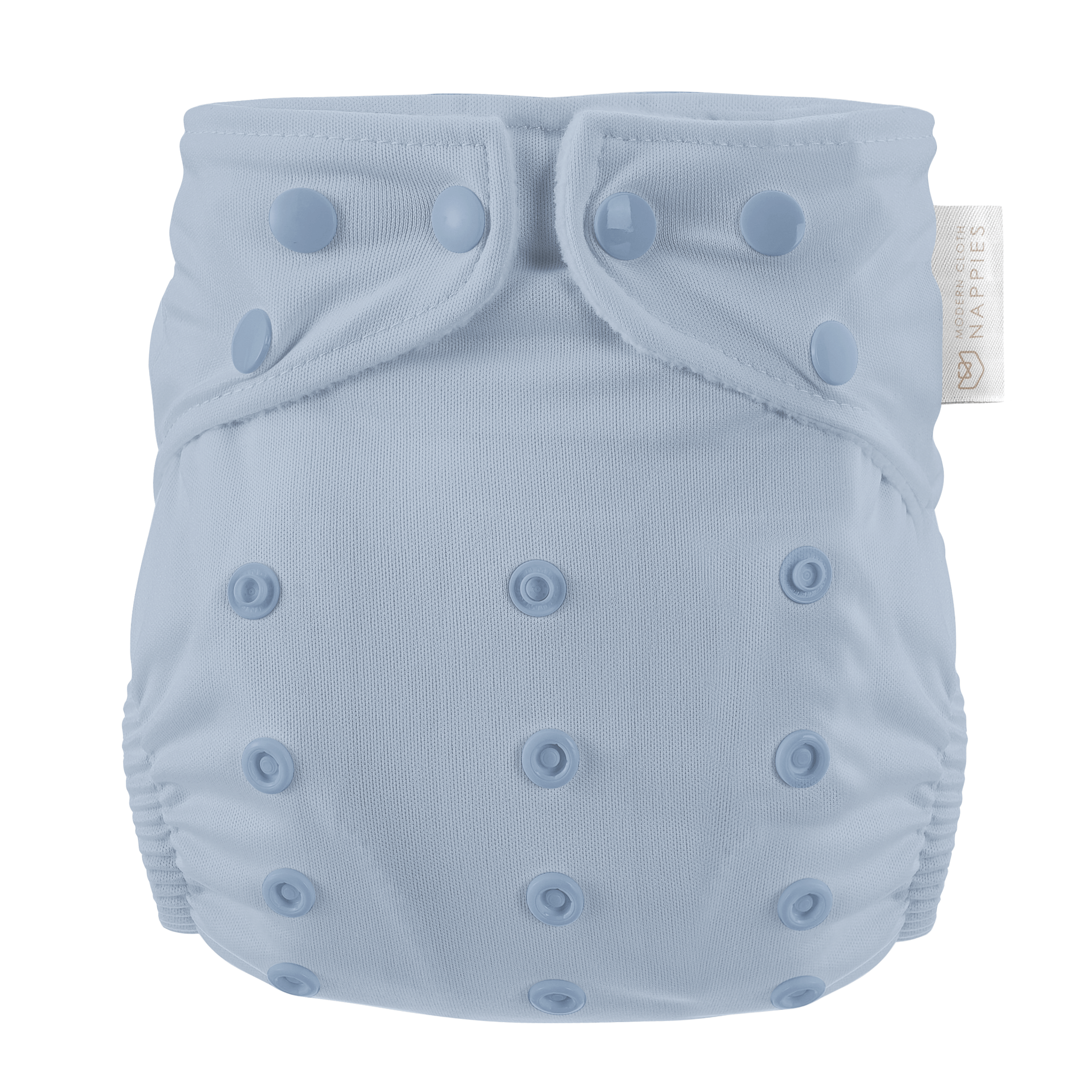 One Size All - In - One Reusable Cloth Nappy - Dusty Blue - Modern Cloth Nappies