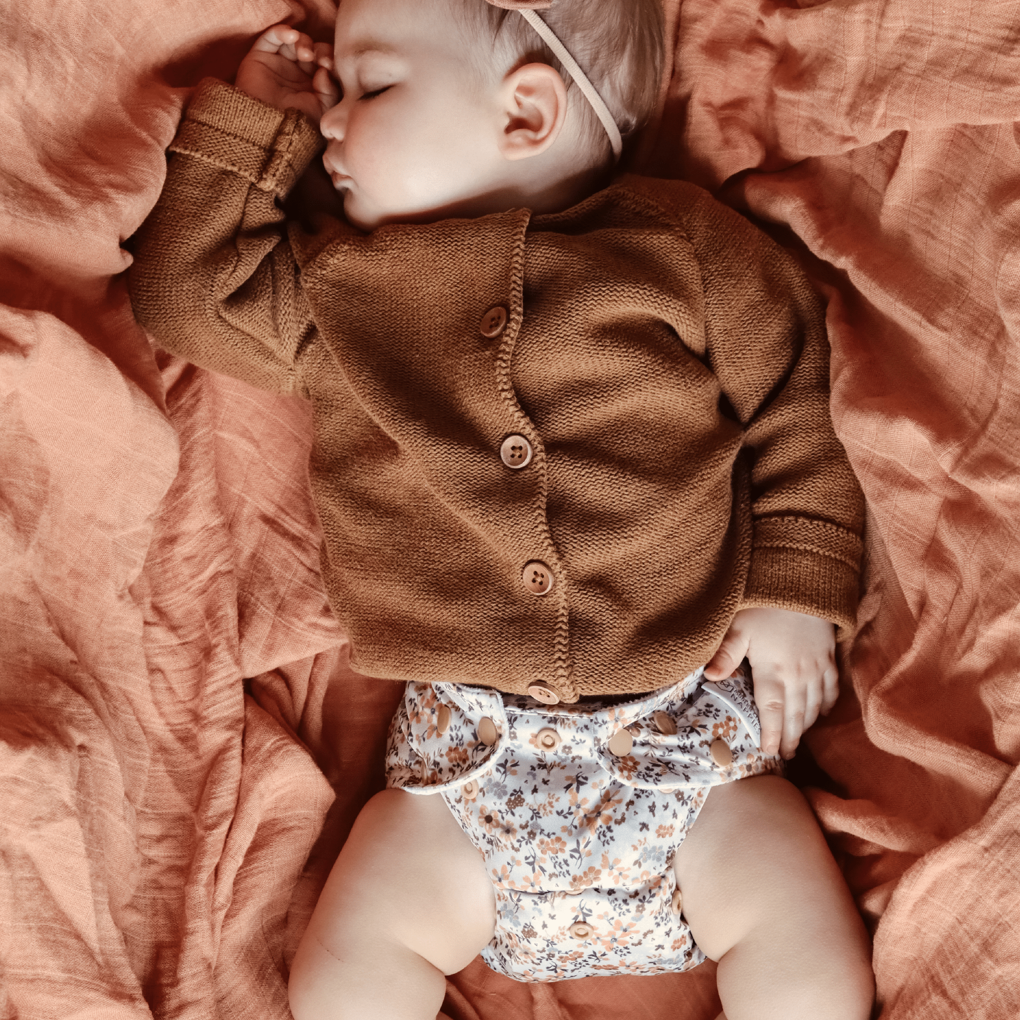 One Size All - In - One Reusable Cloth Nappy - Gingerly - Modern Cloth Nappies