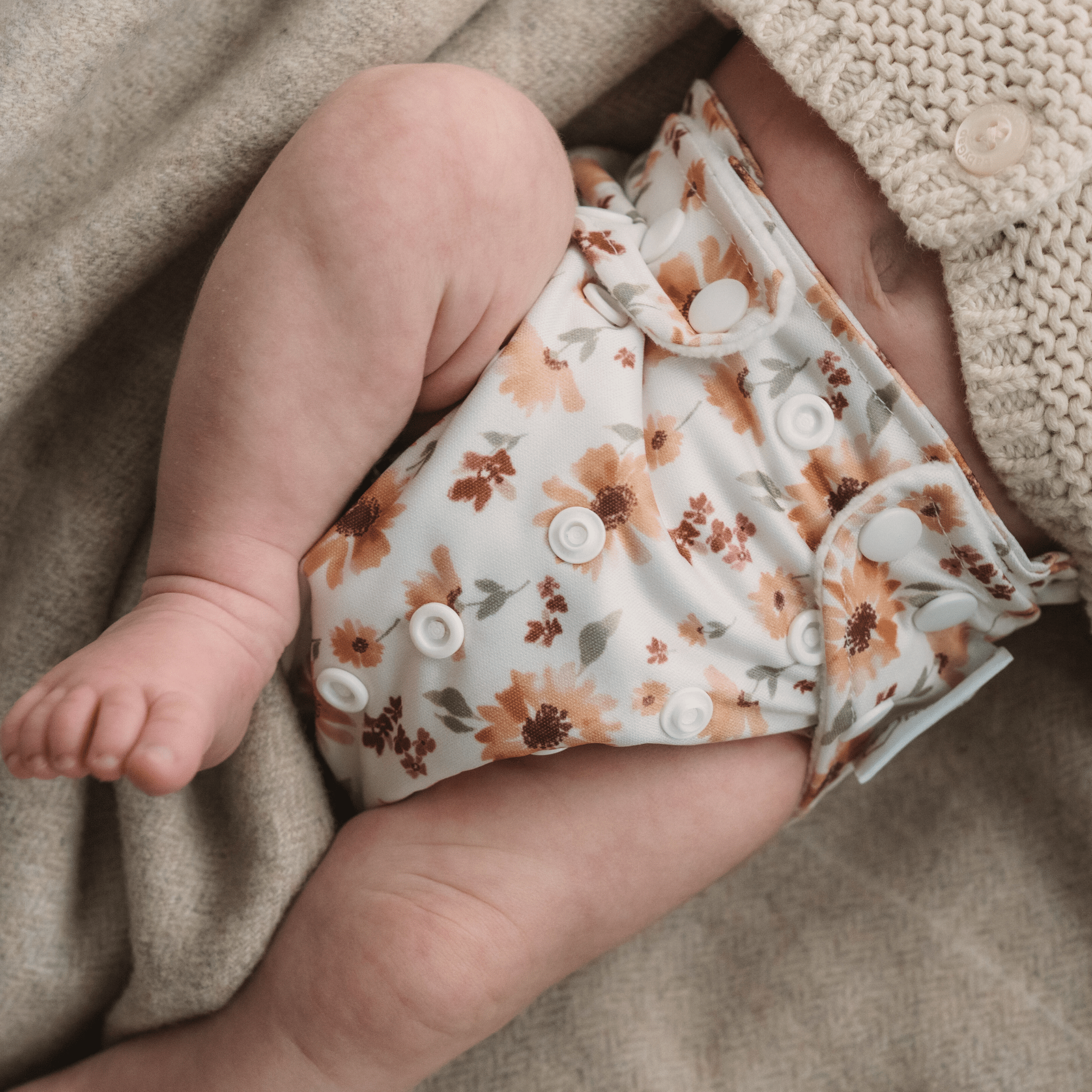 One Size All - In - One Reusable Cloth Nappy - Meadow - Modern Cloth Nappies