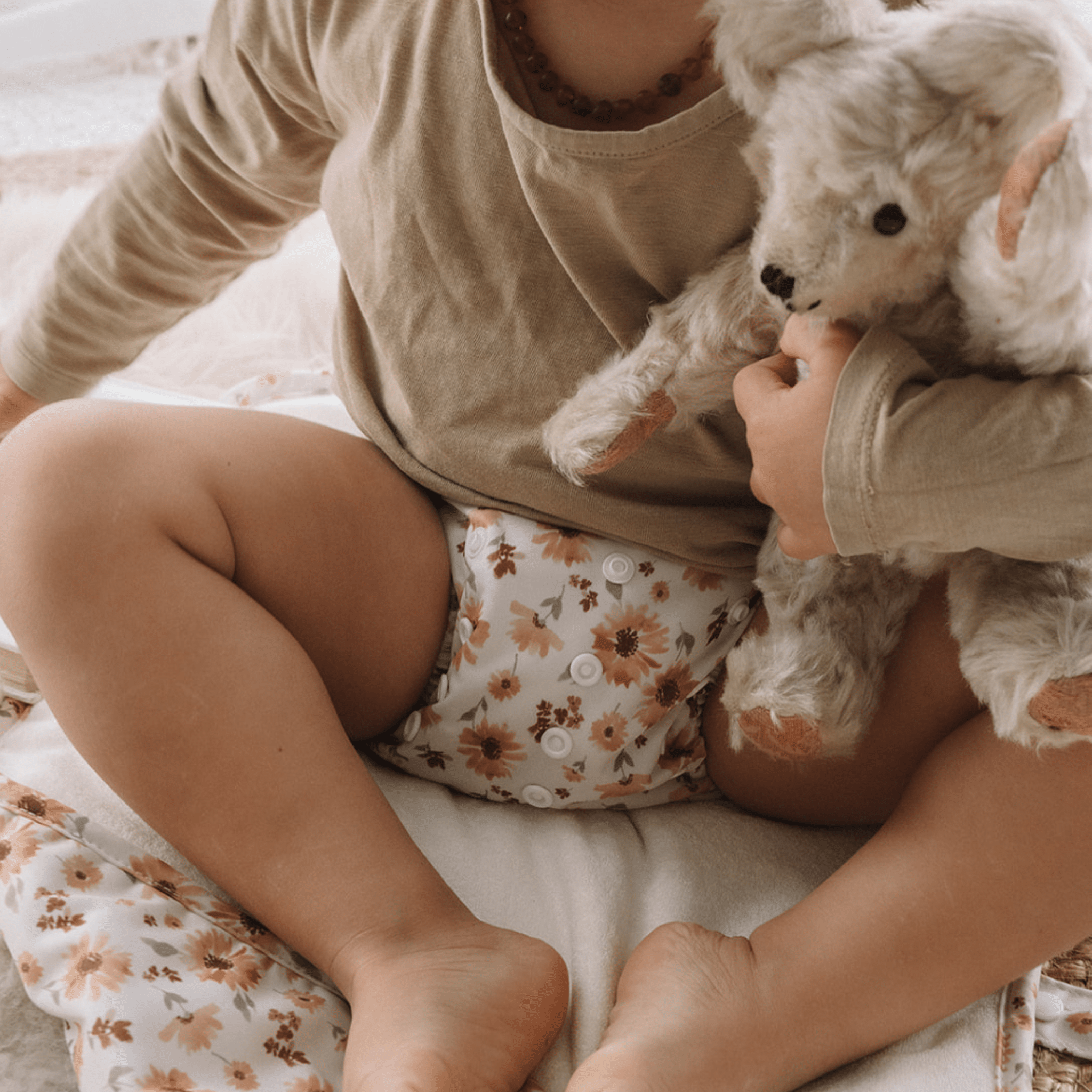 One Size All - In - One Reusable Cloth Nappy - Meadow - Modern Cloth Nappies