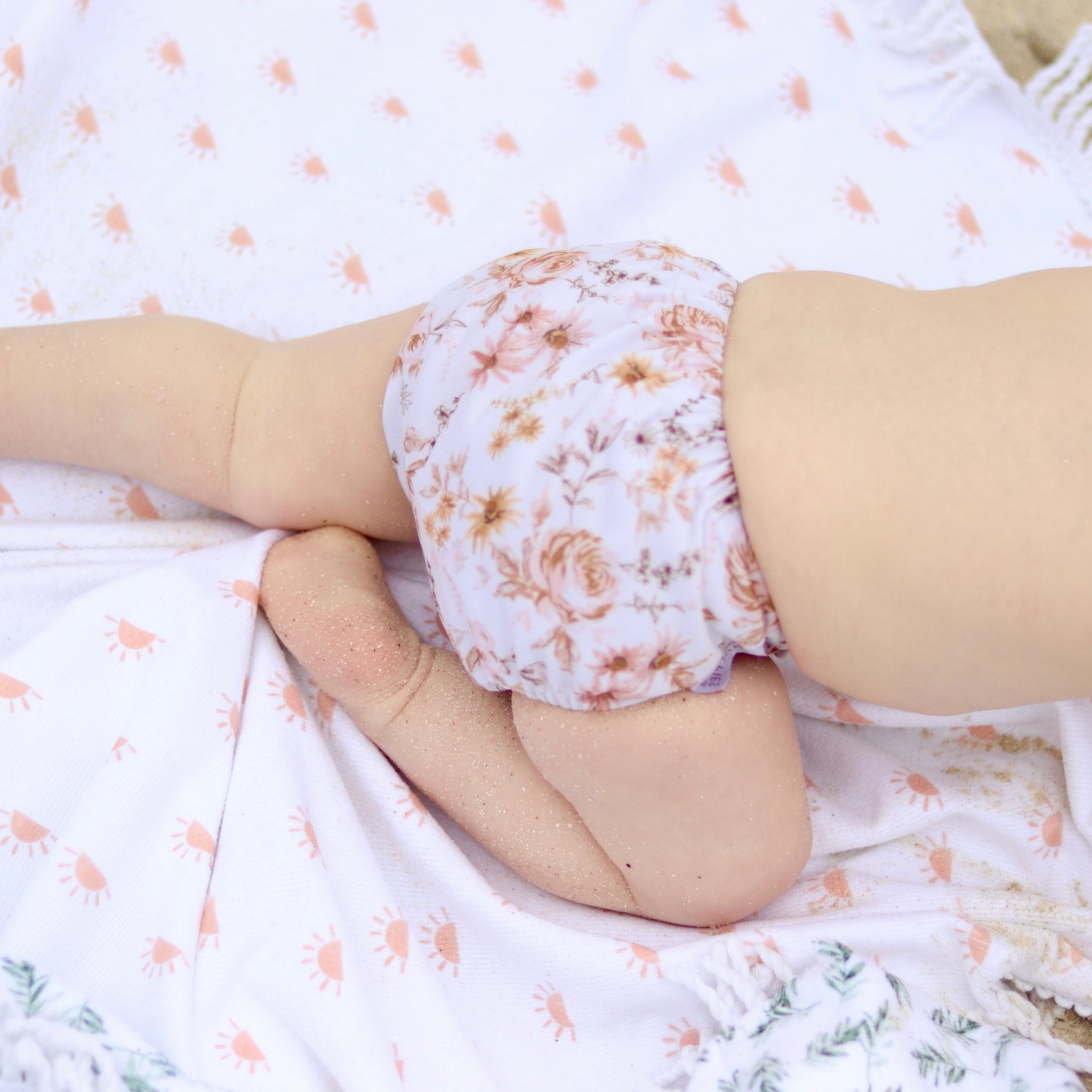 One Size Baby to Toddler Reusable Swim Nappies - Florence - Modern Cloth Nappies