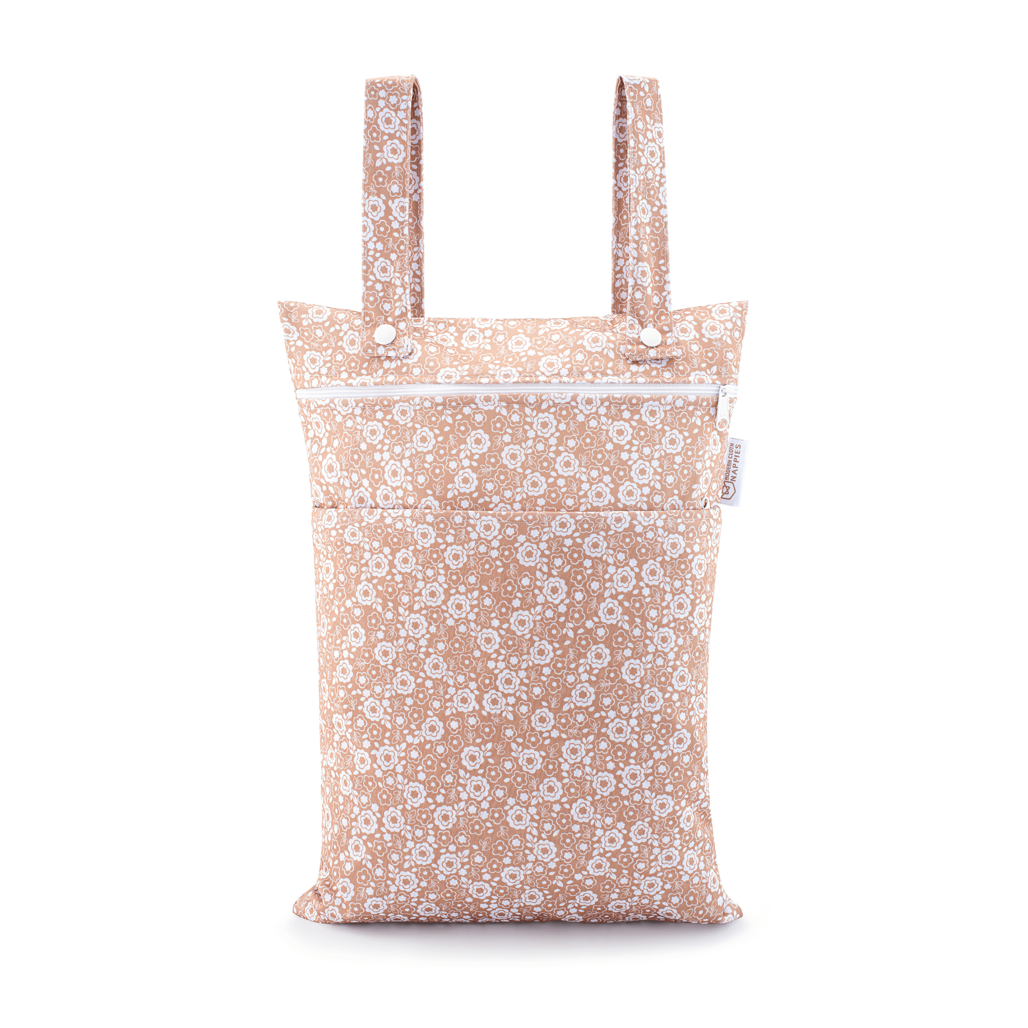 Out & About Double Pocket Nappy Wet Bag - Bloom - Modern Cloth Nappies