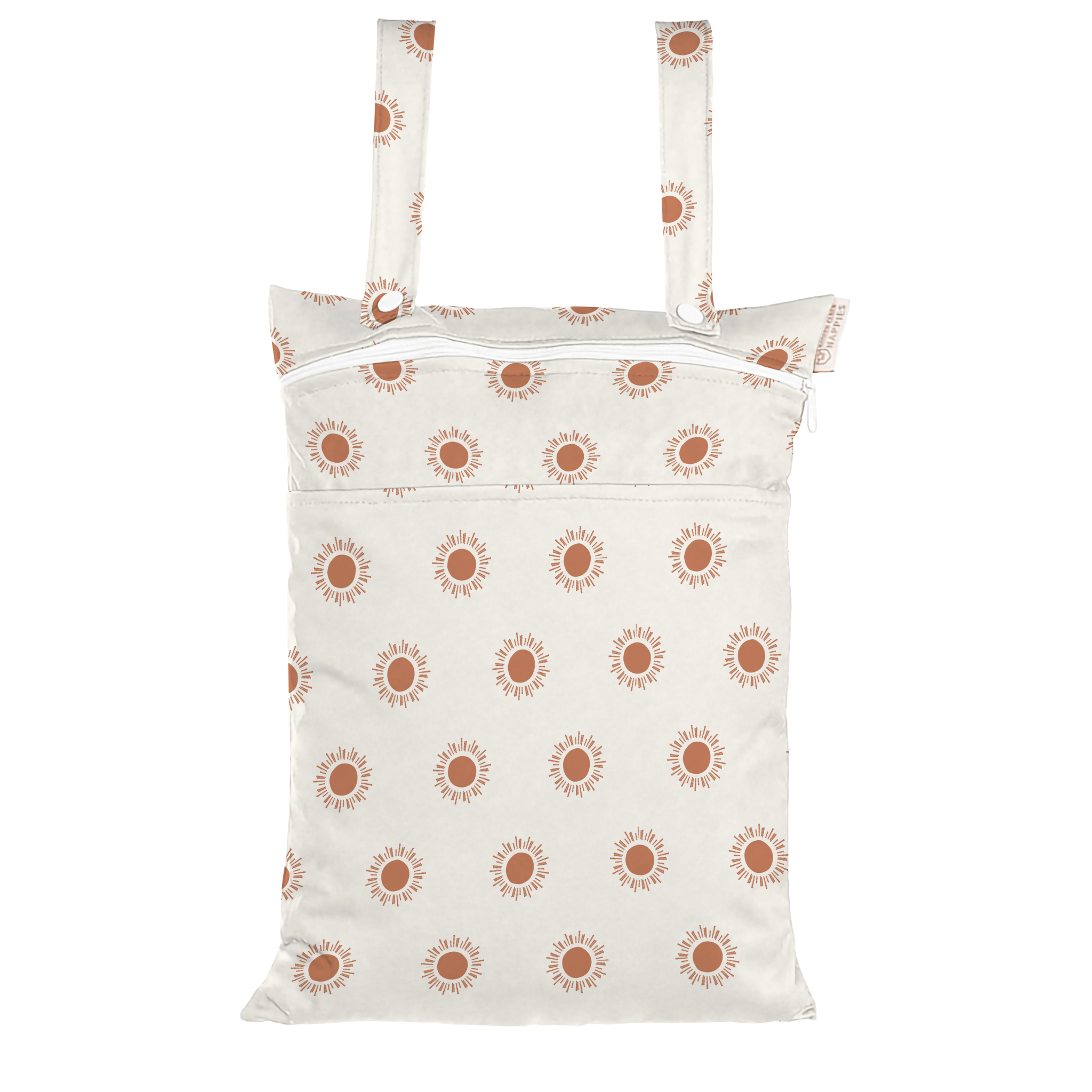 Out & About Double Pocket Nappy Wet Bag - Soleil - Modern Cloth Nappies