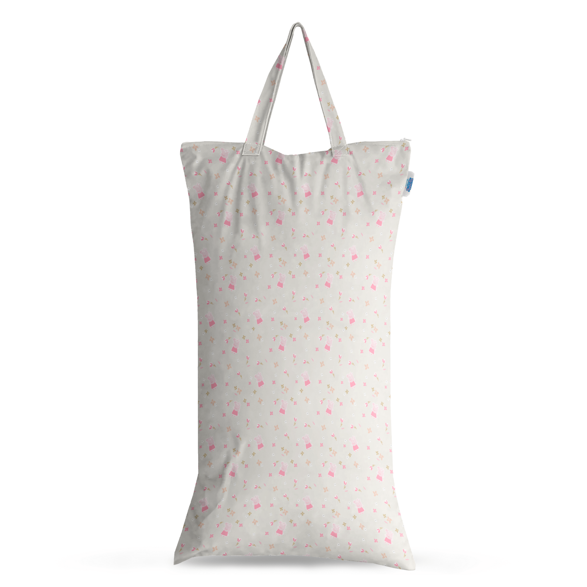 Peppa Pig XL Wet Bag Reusable Cloth Nappy Pail - Peppa Floral - Modern Cloth Nappies