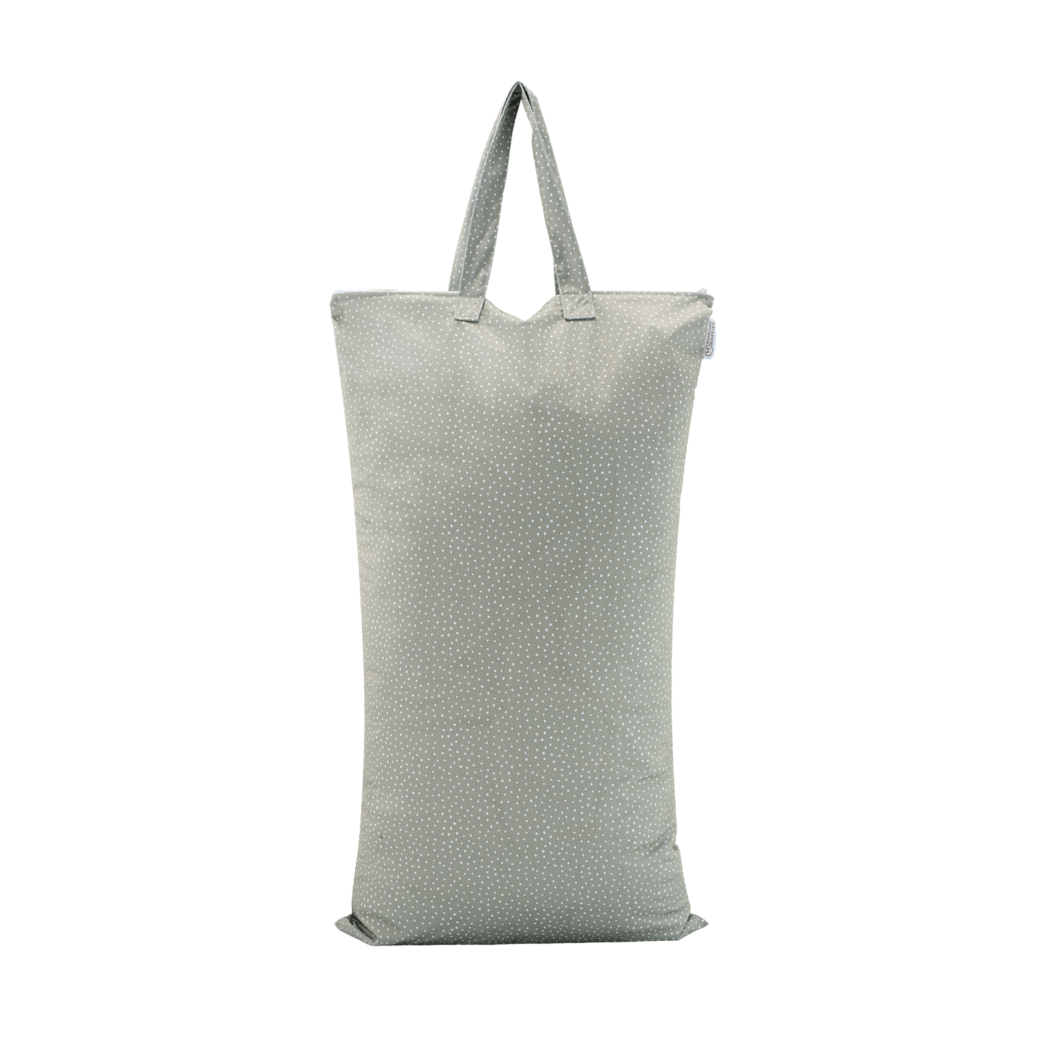 XL Wet Bag - Reusable Cloth Nappy Pail - Dottie Sage - Modern Cloth Nappies