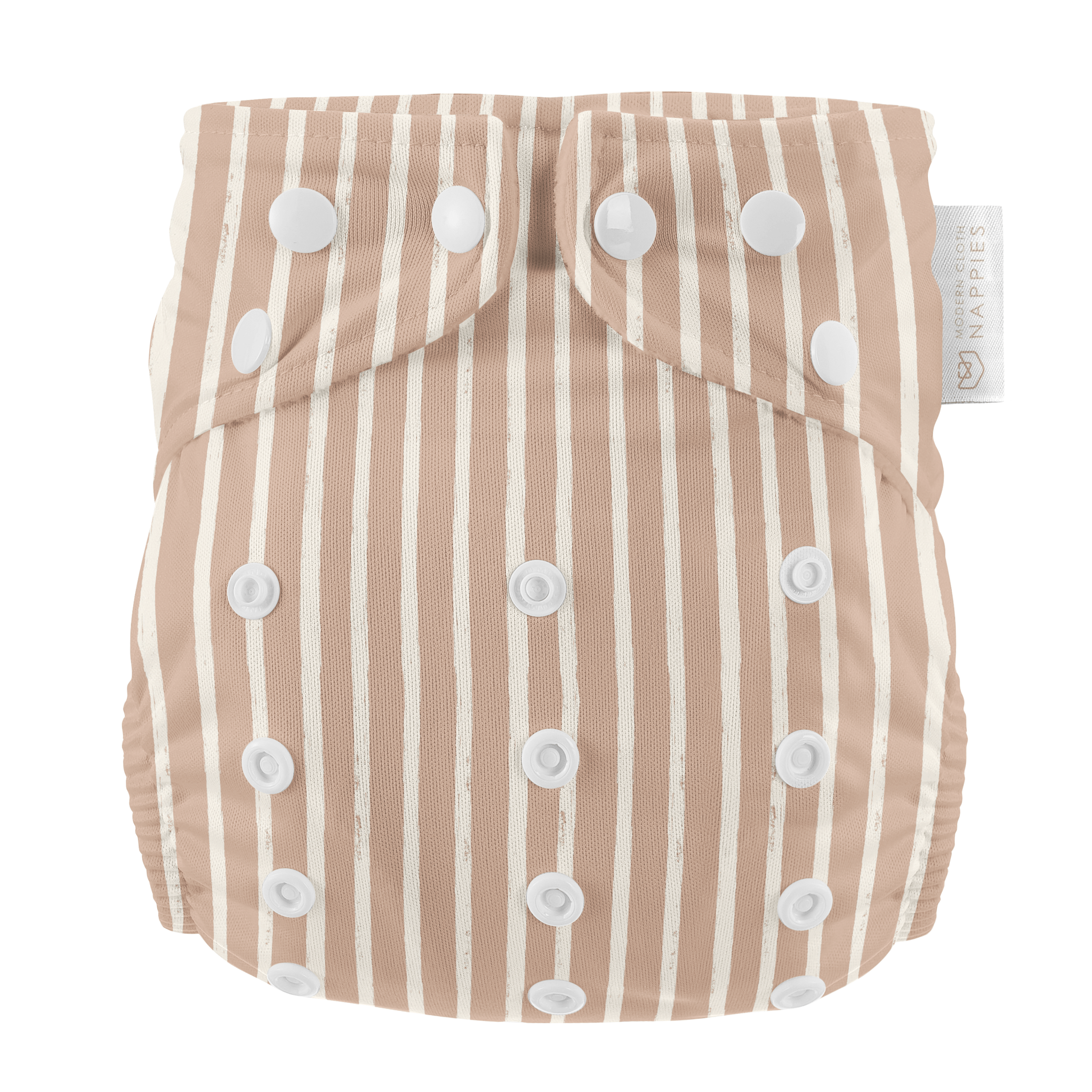 3 - 5 Years Toddler Reusable Swim Nappies - Terracotta Stripes - Modern Cloth Nappies
