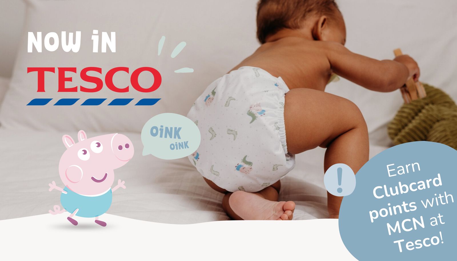 Big news, Clubcard accepted! Shop us now at Tesco! - Modern Cloth Nappies