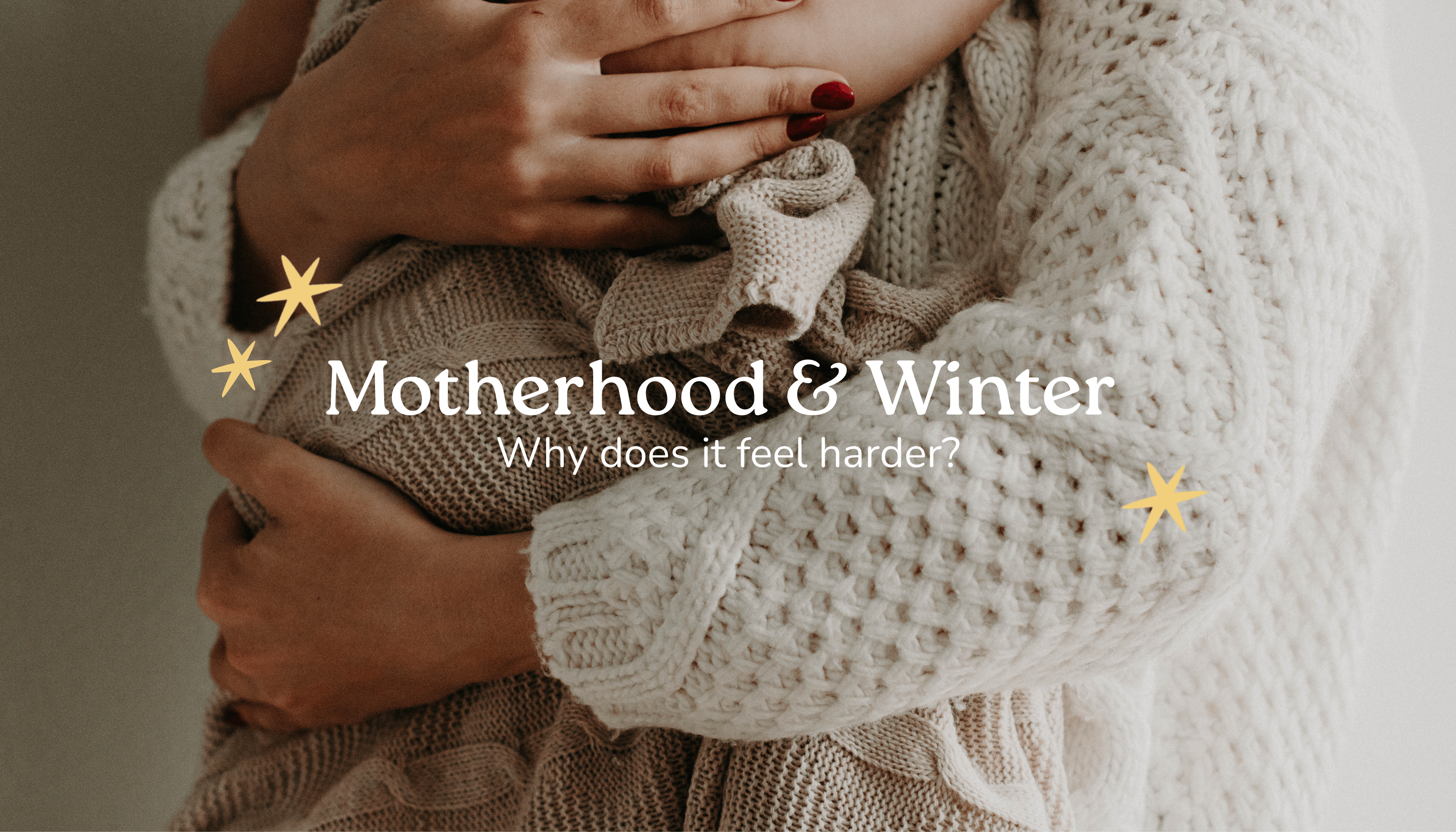 Motherhood, Mental Health, and the Weight of Winter - Modern Cloth Nappies