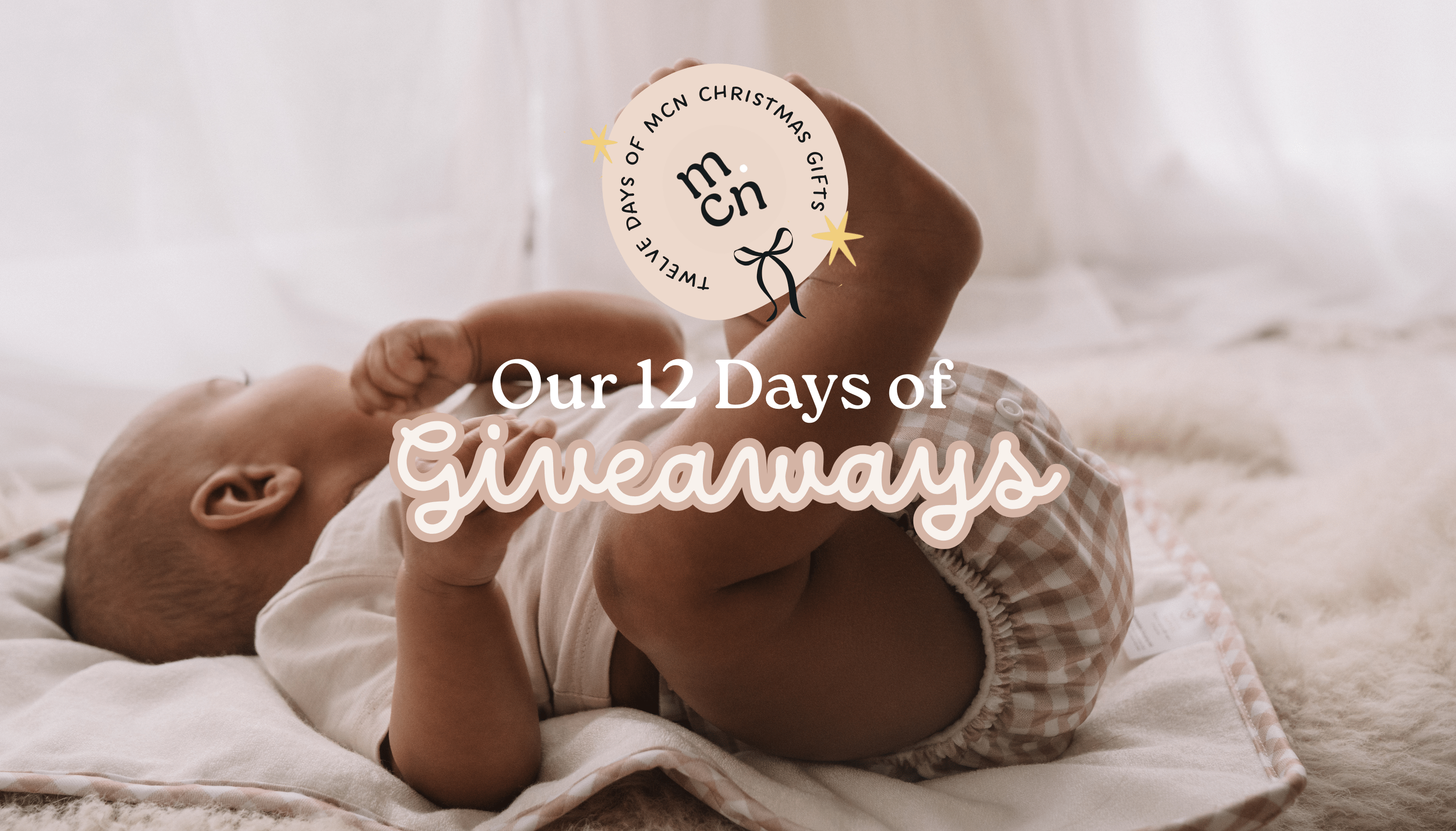 Our 12 Days of Christmas Giveaway Celebration! - Modern Cloth Nappies