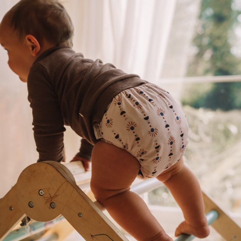 Can I use reusable nappies part time?