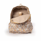 open zip of changing bag