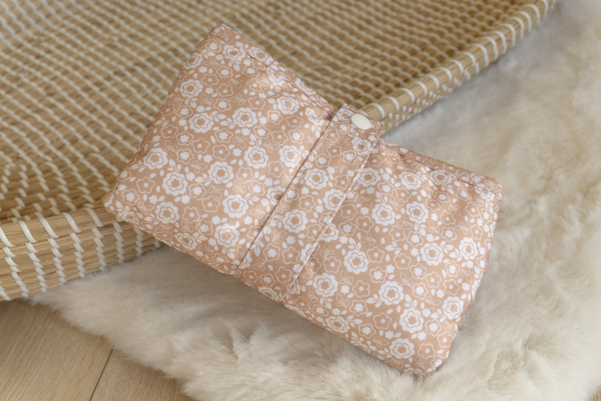 Baby Travel Changing Mats - Bloom - Modern Cloth Nappies