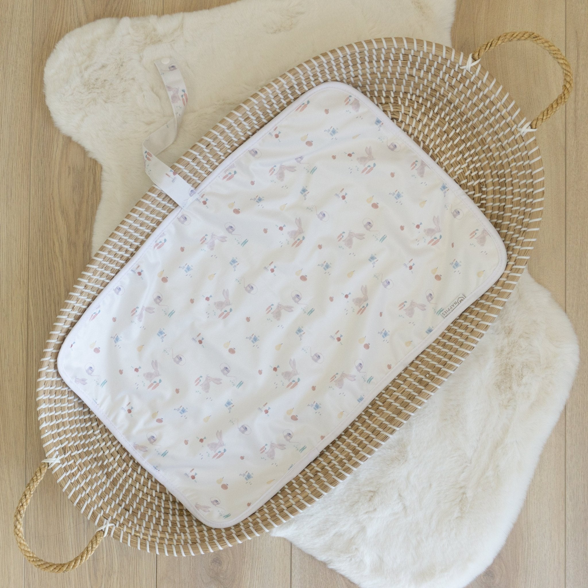 Baby Travel Changing Mats - On The Allotment - Modern Cloth Nappies