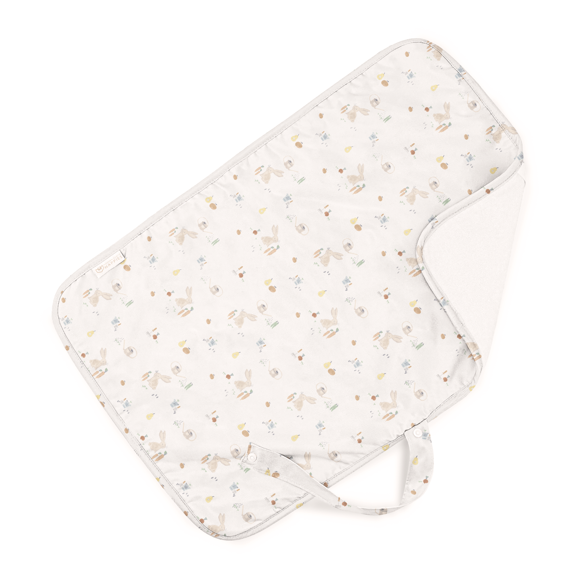 Baby Travel Changing Mats - On The Allotment - Modern Cloth Nappies