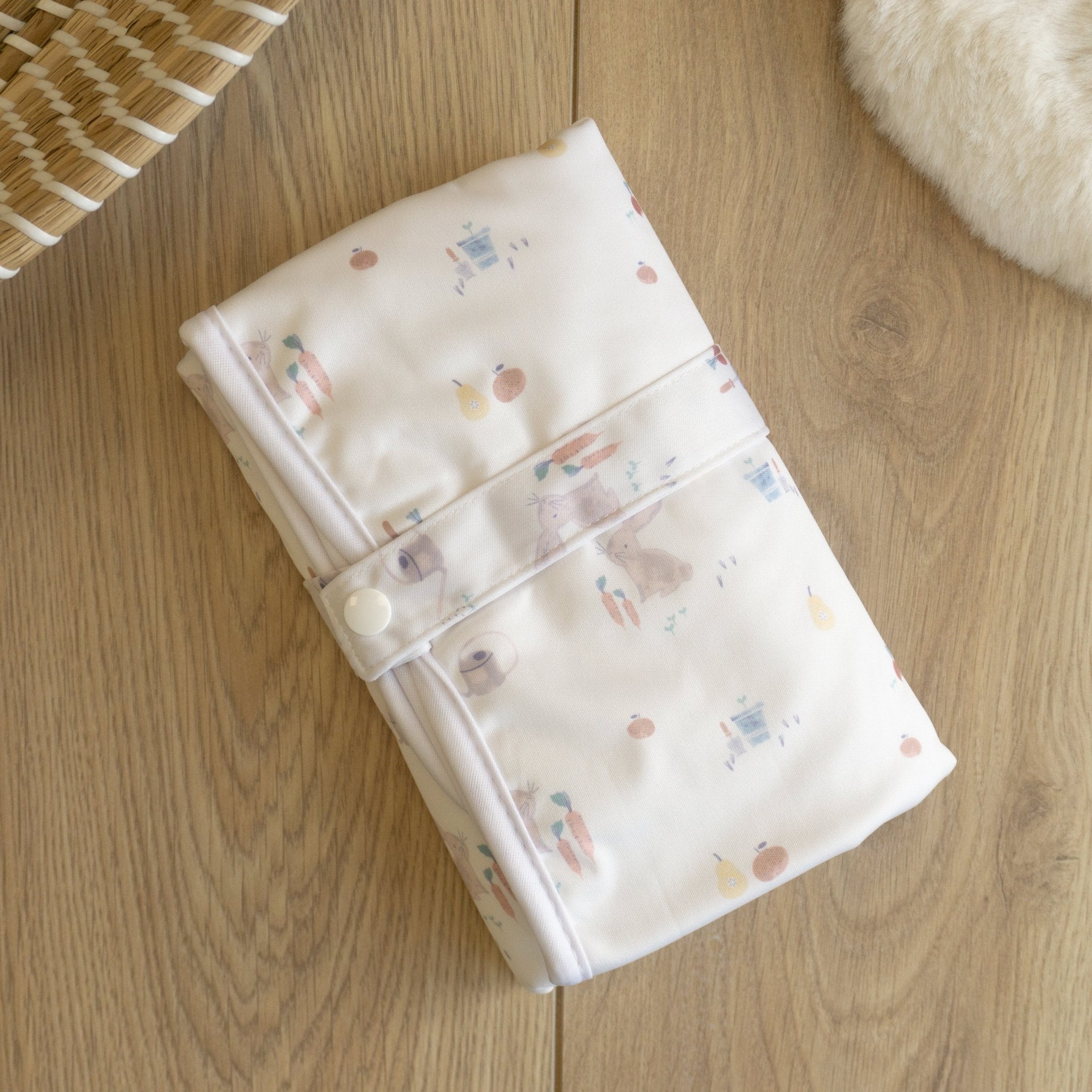 Baby Travel Changing Mats - On The Allotment - Modern Cloth Nappies