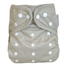 One Size Reusable Cloth Nappy Wrap - Grey Mist - Modern Cloth Nappies