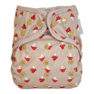 One Size Reusable Cloth Nappy Wrap - Toadstool - Modern Cloth Nappies