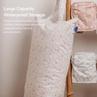 Peppa Pig XL Wet Bag Reusable Cloth Nappy Pail - George & Mr.Dinosaur | White - Modern Cloth Nappies