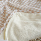 travel baby changing mat - gingham